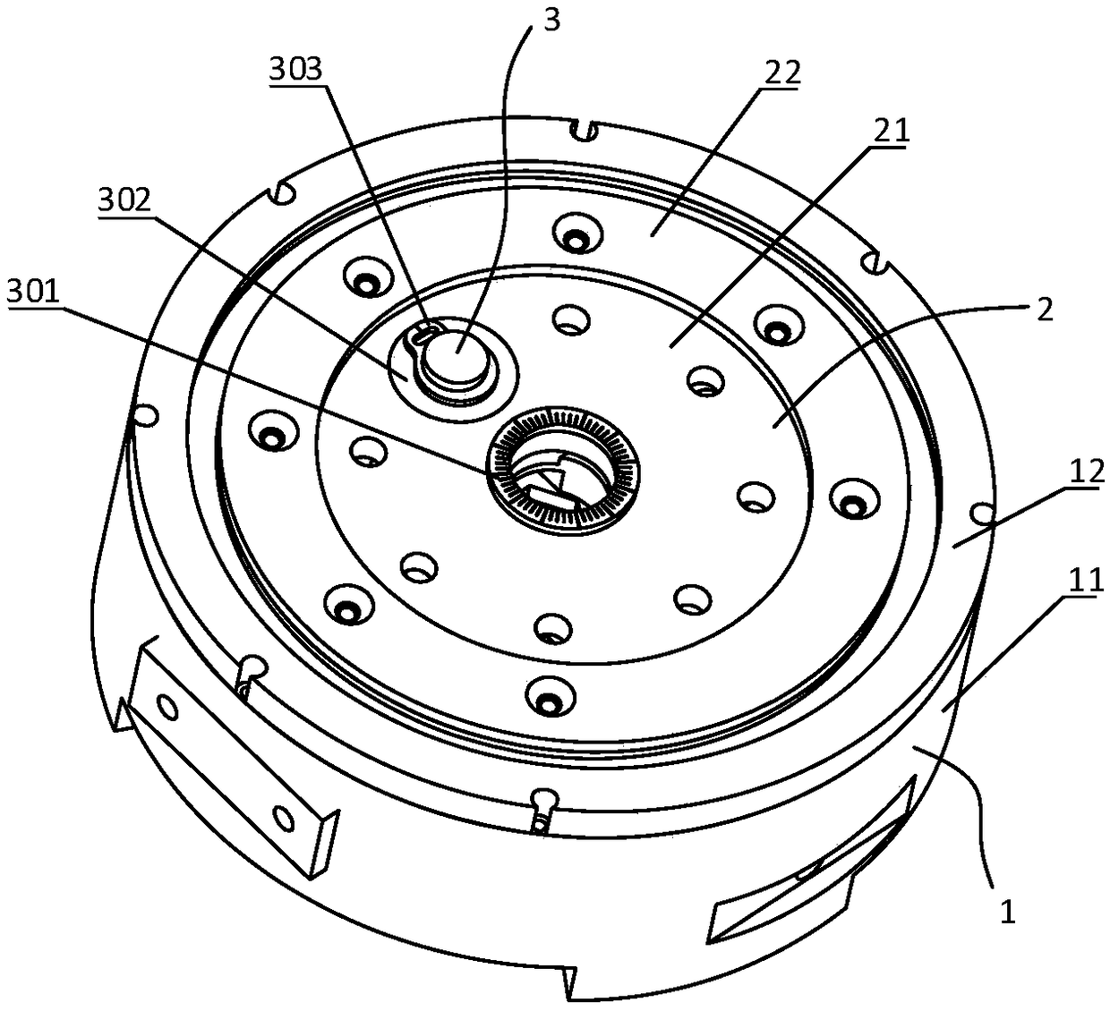 Robot joint variable stiffness module capable of locally linearly adjusting stiffness value