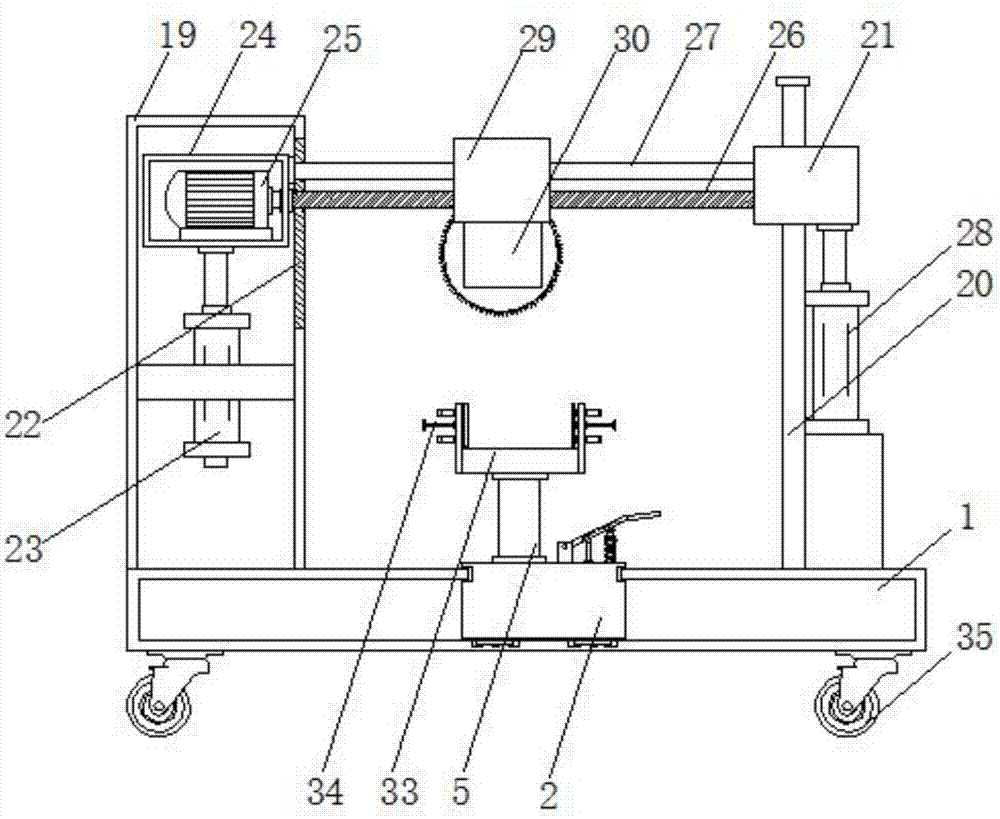 Wood cutting device