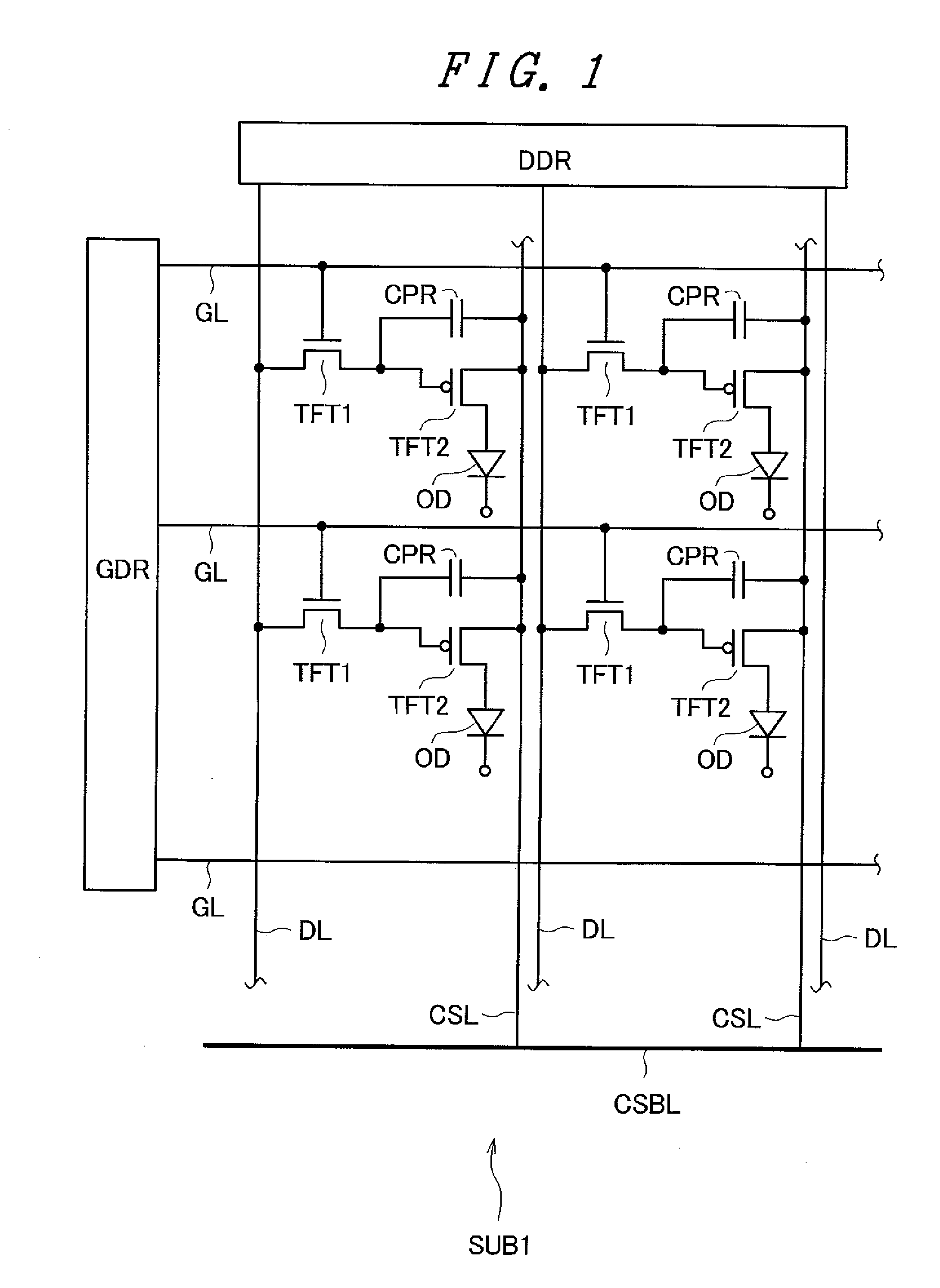 Organic el display device and manufacturing method thereof