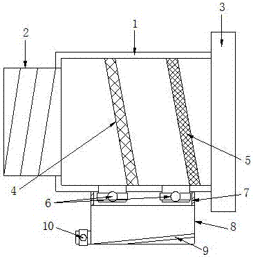 Filtering device of valve