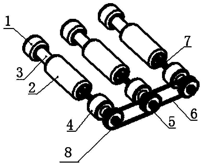 A double operation hole three-position isolating switch mechanism and its interlocking device