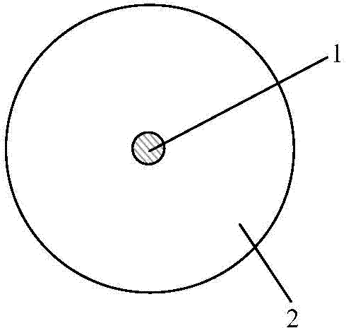 Optical fiber on-line surface plasmon Airy light beam generator