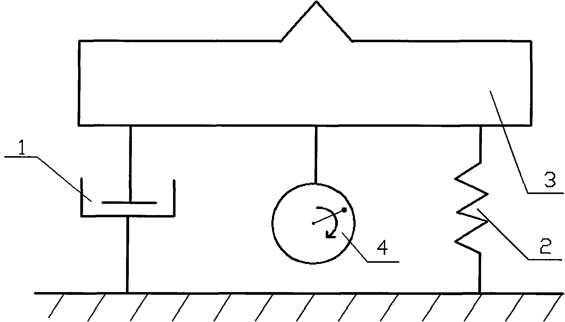 Ultraharmonic-resonance vibratory stress relief device for high-natural-frequency workpiece