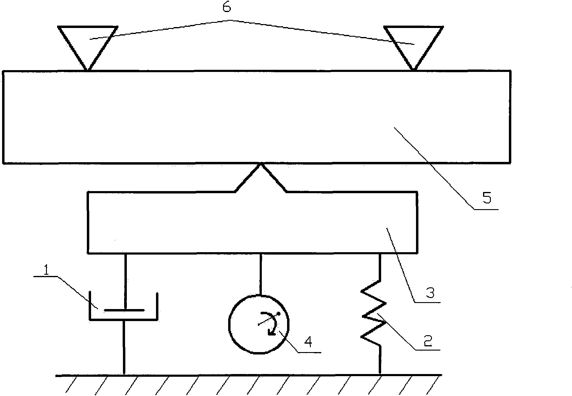 Ultraharmonic-resonance vibratory stress relief device for high-natural-frequency workpiece