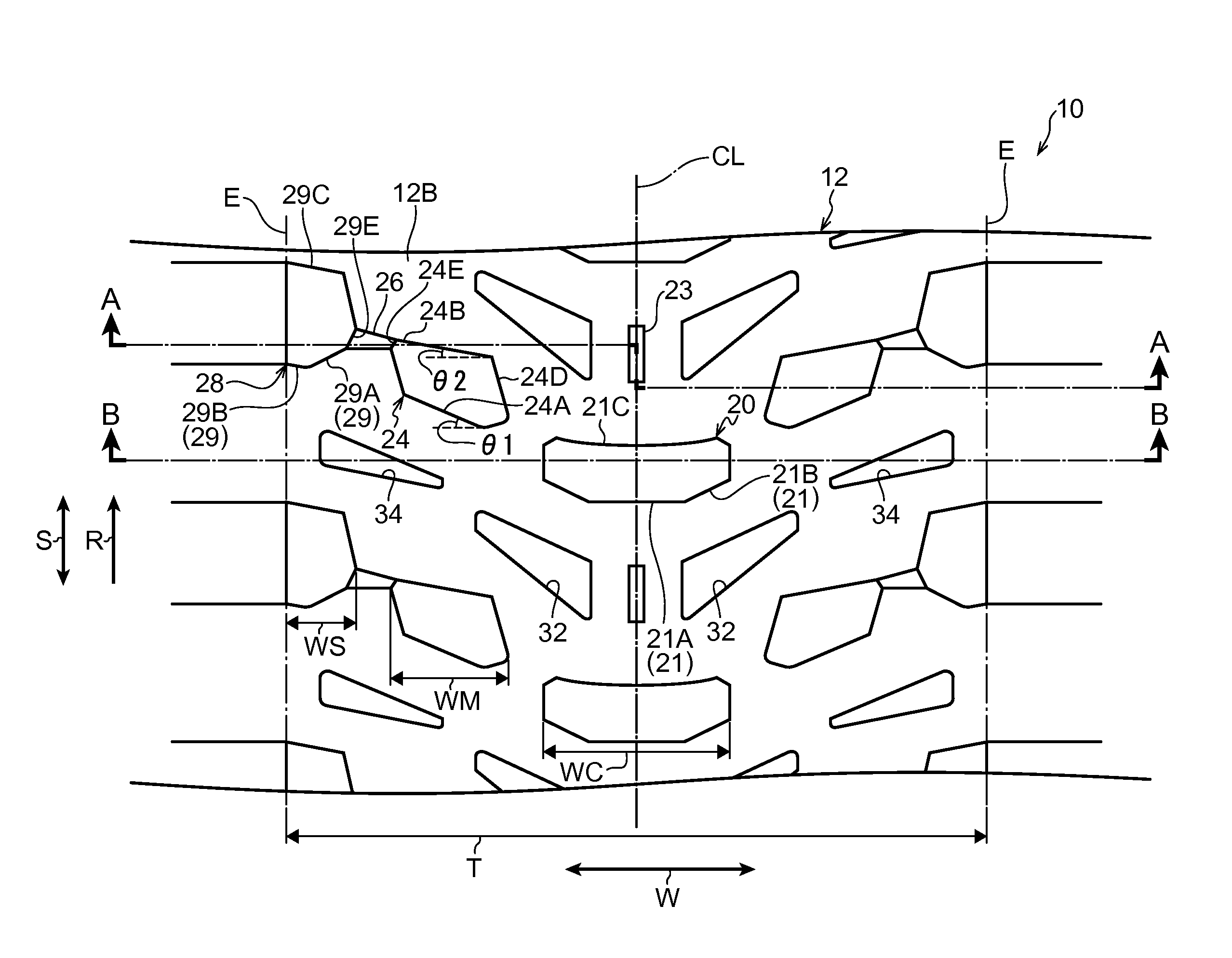 Motorcycle tire