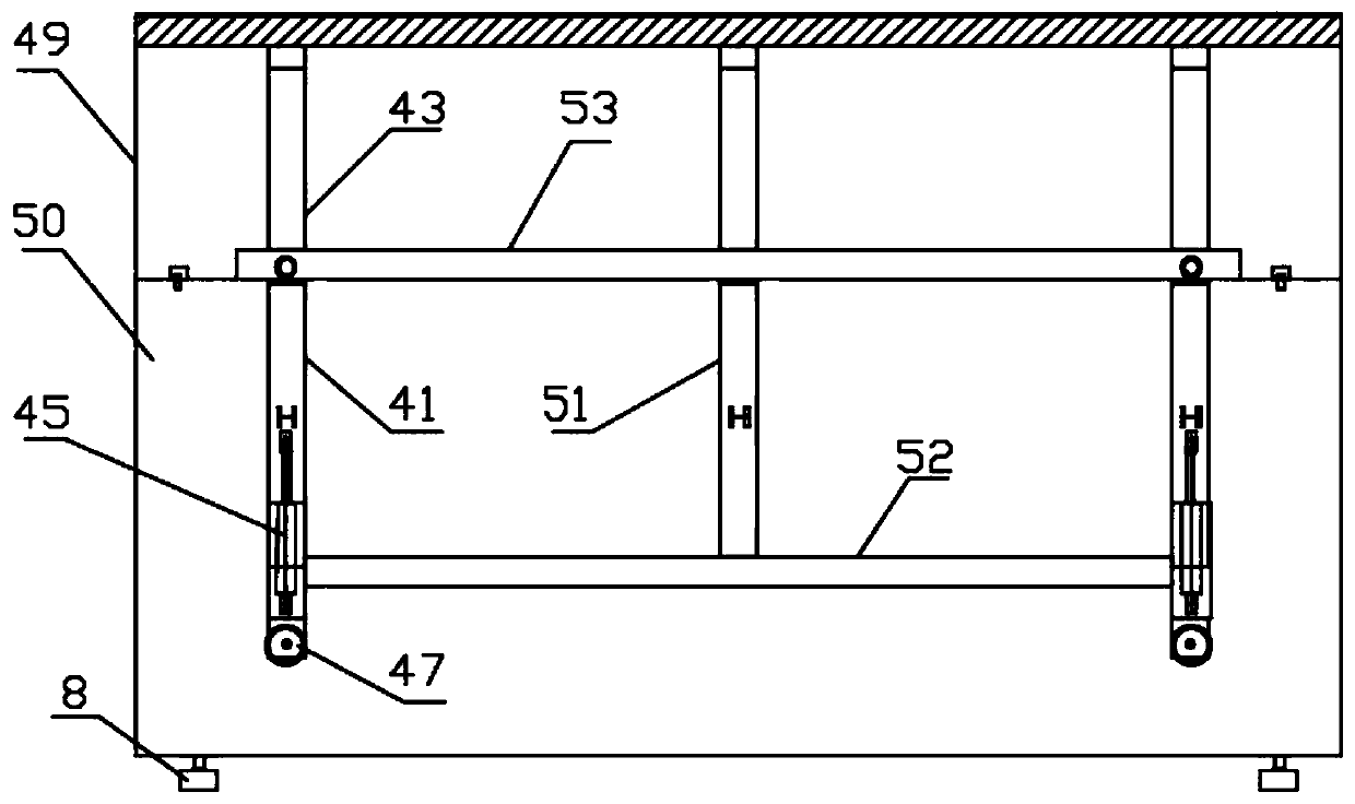 Trestle-type full-section inverted arch secondary-lining trolley equipment and construction method thereof