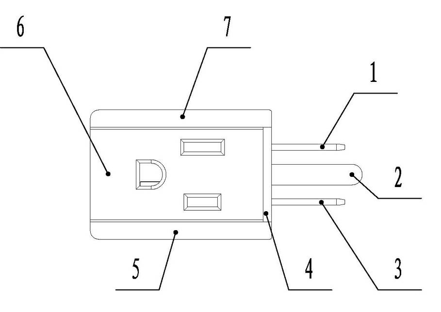 Combined type plug and socket structure