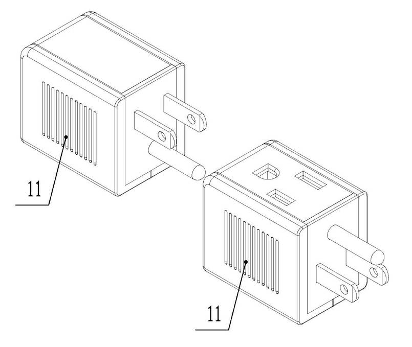 Combined type plug and socket structure