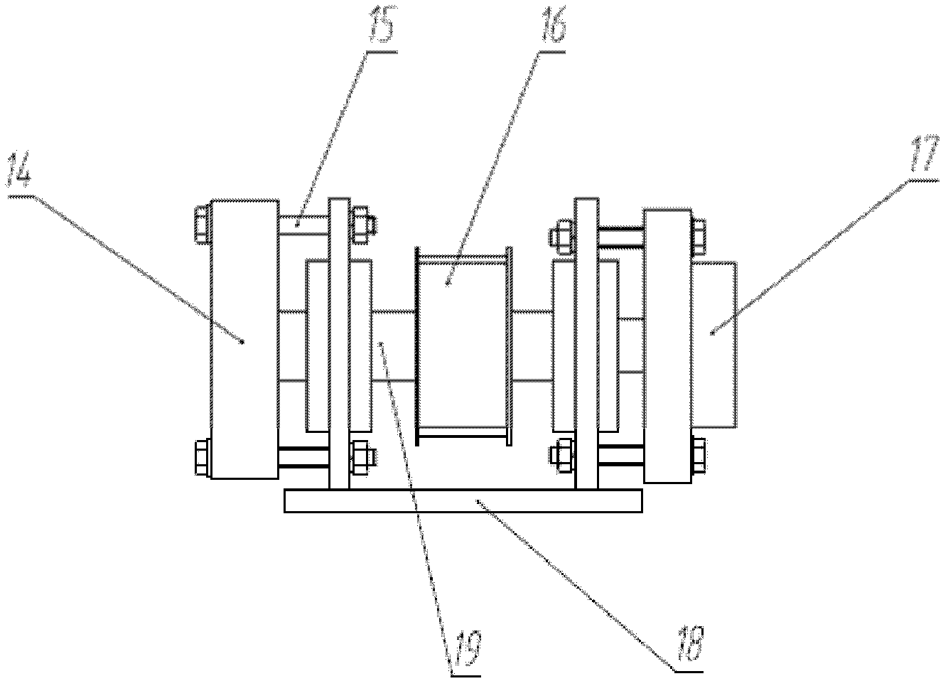 Direct-drive pumping unit of permanent-magnet disk-type motor