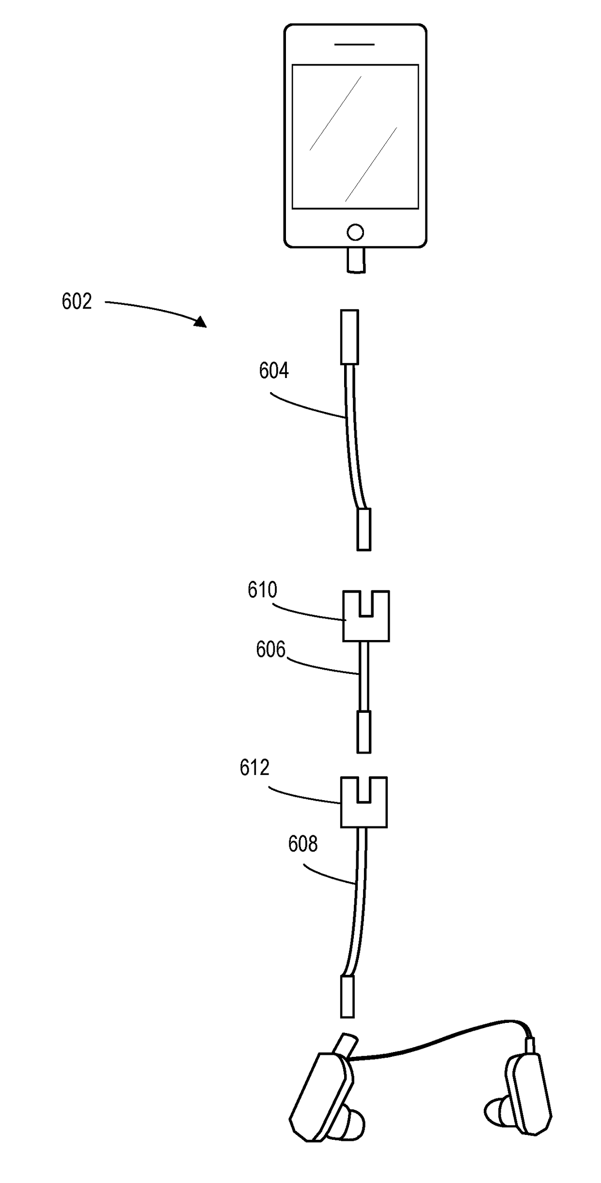 Method and apparatus for easy switching between wired and wireless headset with convenient charging