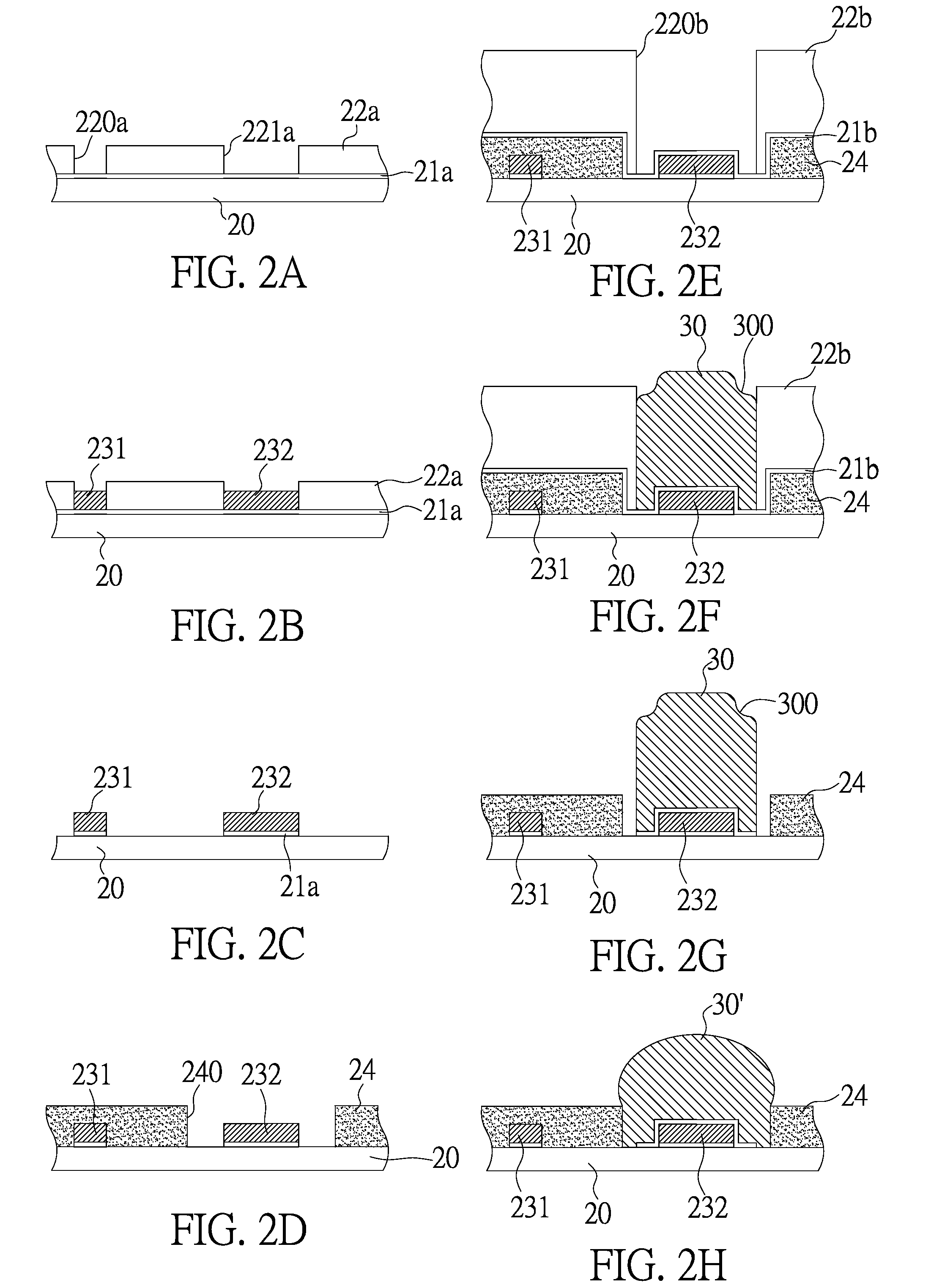 Packaging substrate having electrical connection structure and method for fabricating the same