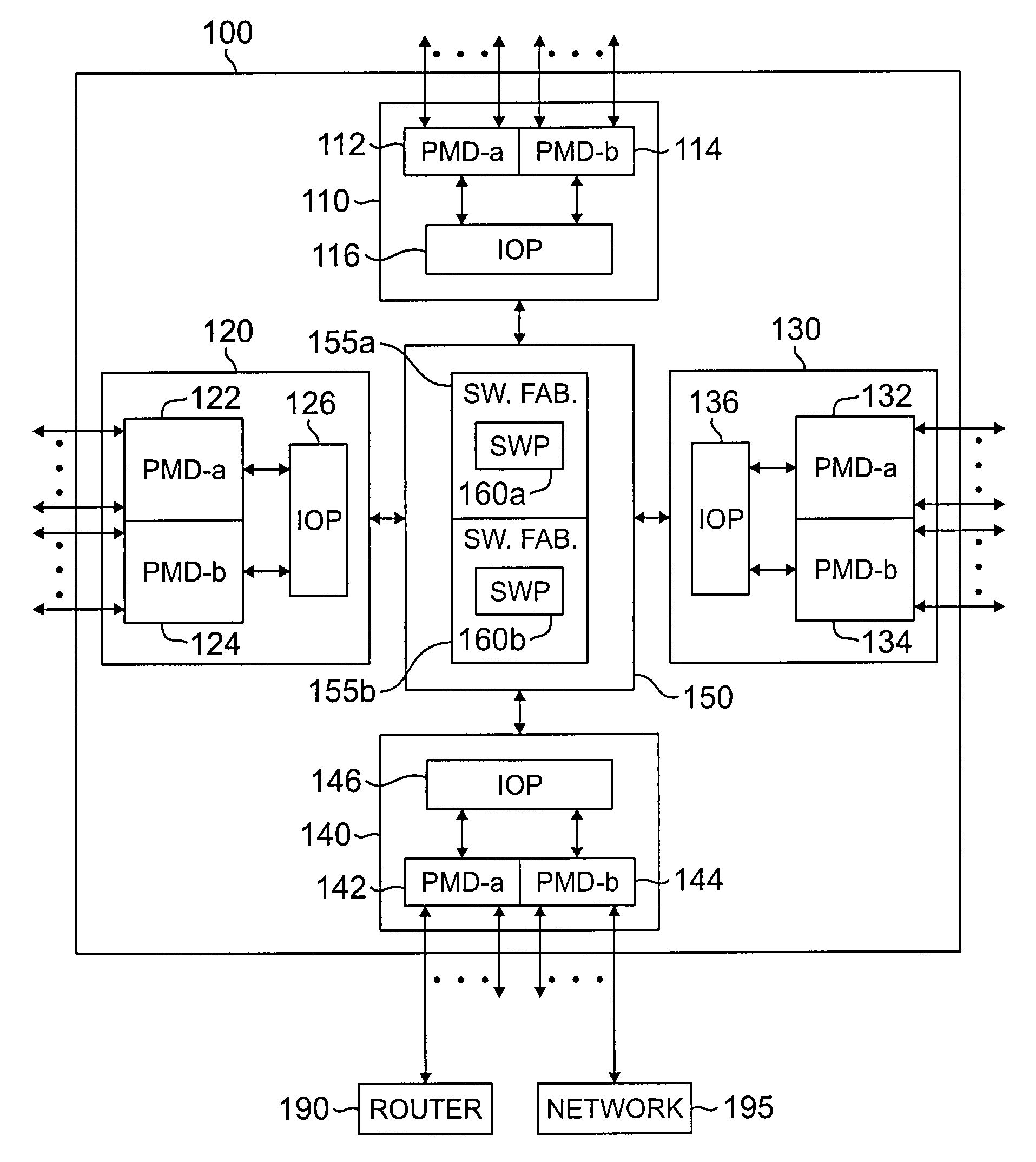 Apparatus and method for maintaining packet sequencing in a parallel router