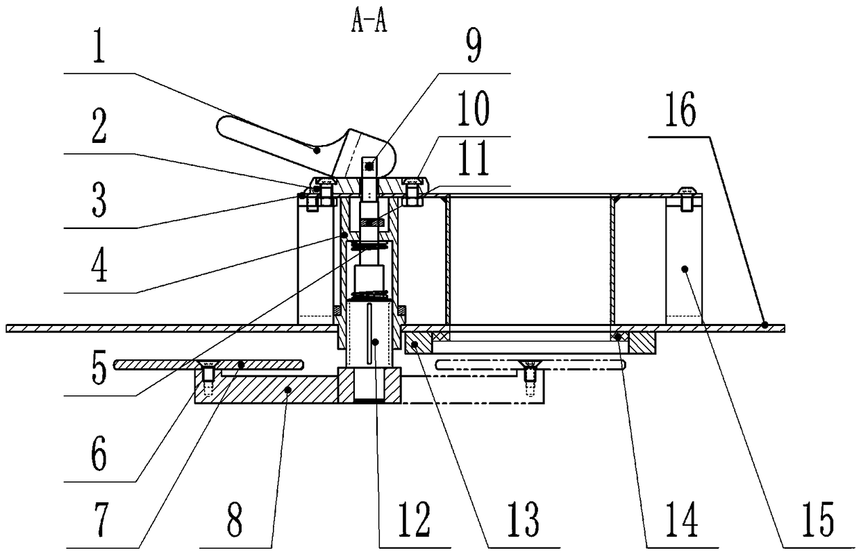 Quickly-opened embrasure