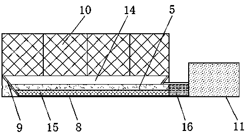 Egg collecting and conveying device with buffering function