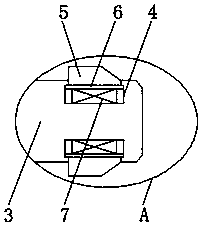 Axis torque sensor