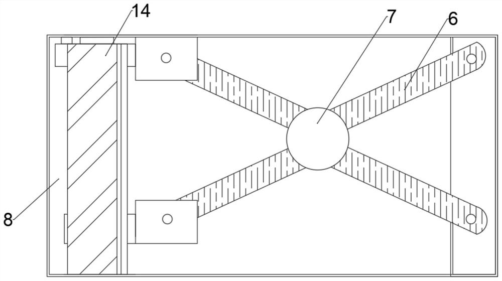 Device for automatically protecting billboard by utilizing natural wind power