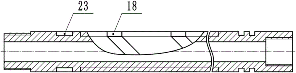 Reciprocating rotating bidirectional replacement device