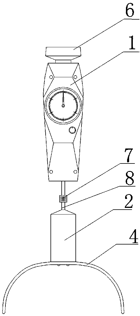 Stress inspection device for knee-joint ligaments