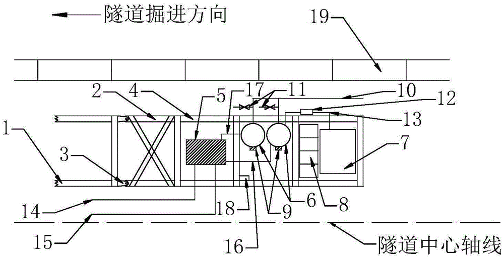 Construction method and system for improving secondary grouting quality used for shield construction