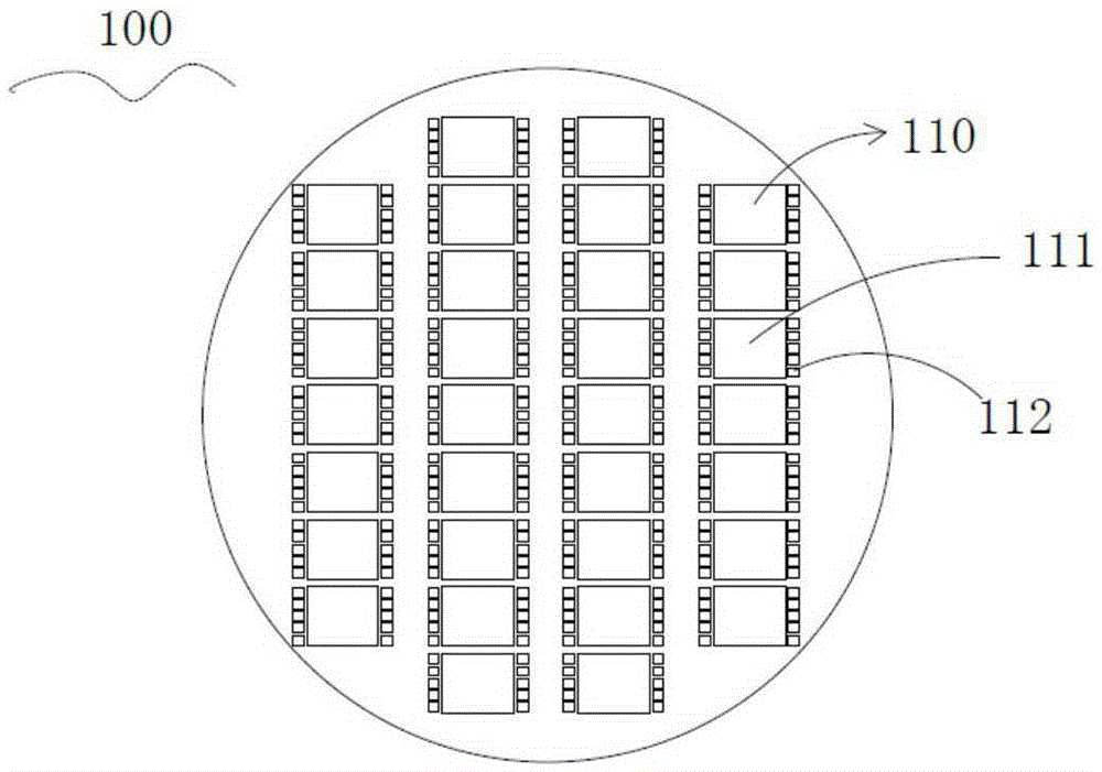 Packaging method for image sensor chip and packaging structure