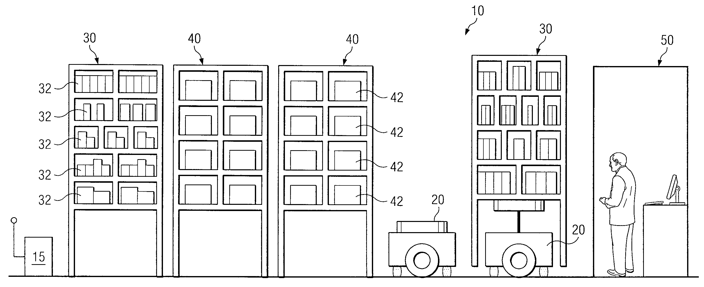 Method and system for fulfilling requests in an inventory system