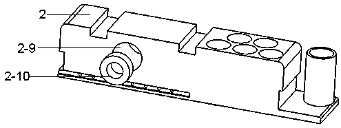 Microfluidic nucleic acid testing card box and kit