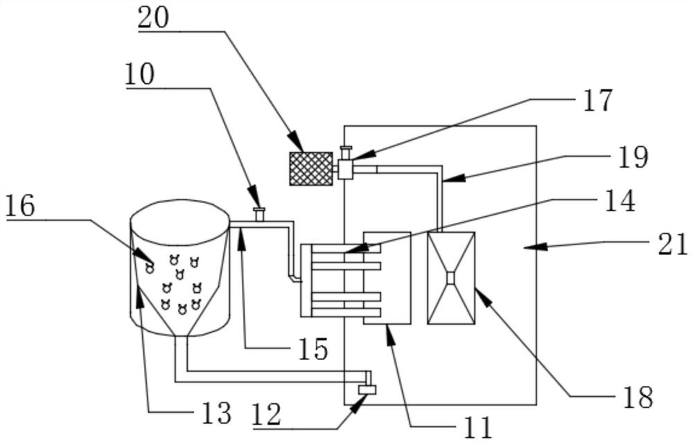 Artificial breeding system and bait feeding method for artificial breeding of coilia ectenes