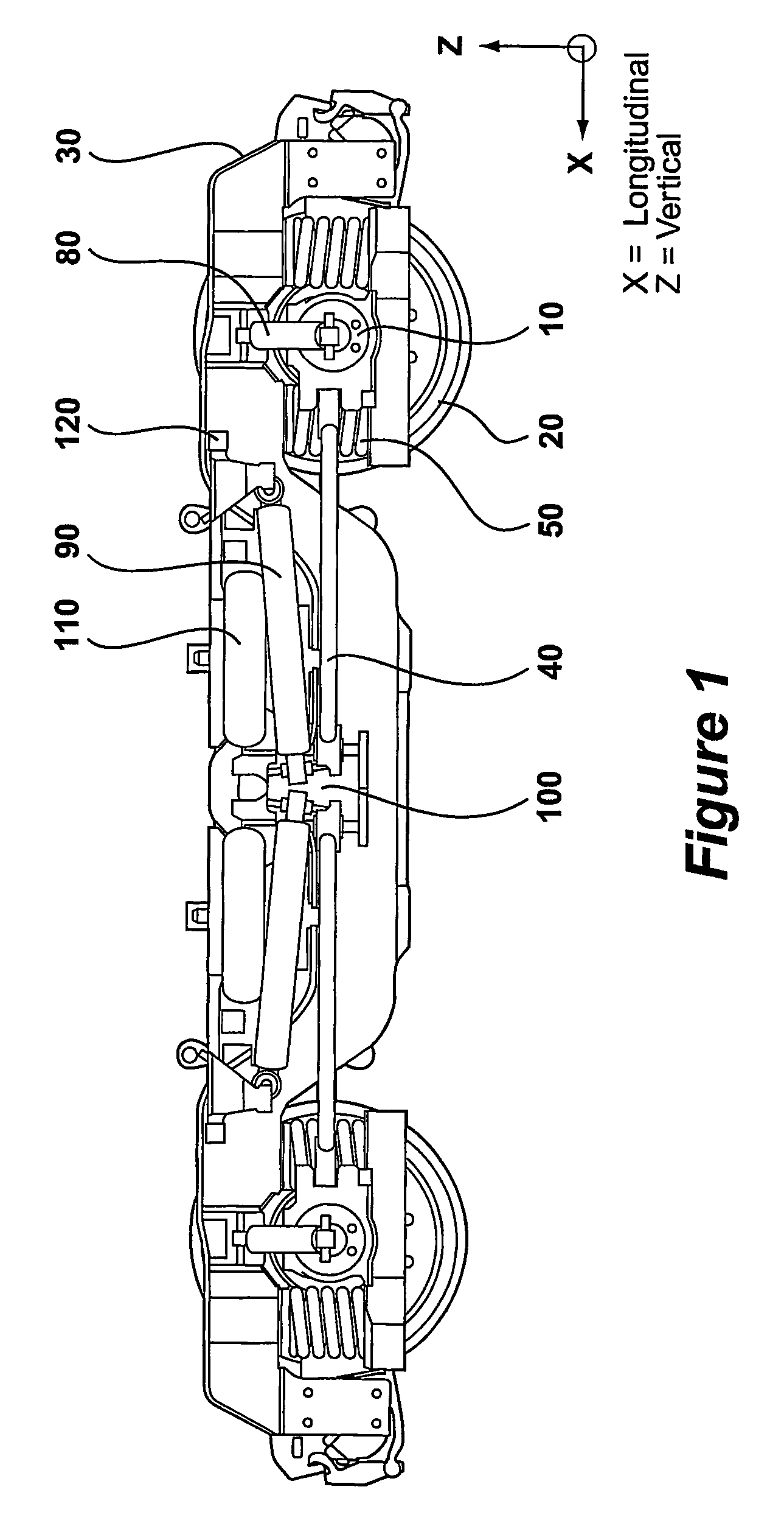 Wheel set guidance assembly