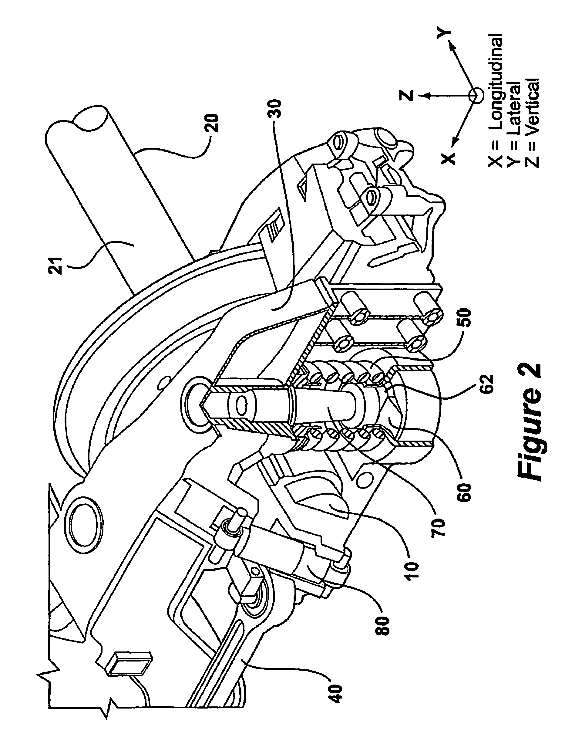 Wheel set guidance assembly