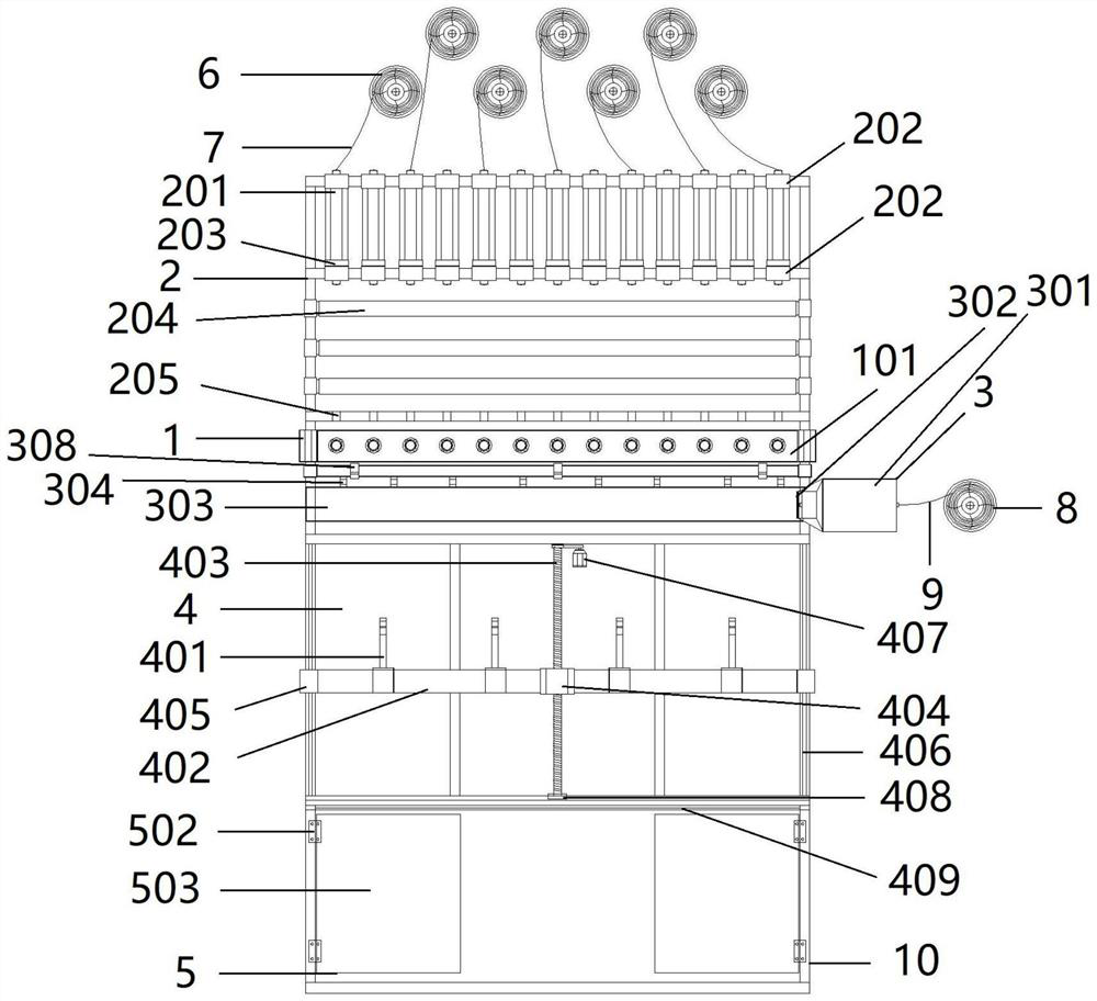 Automatic projection welding machine