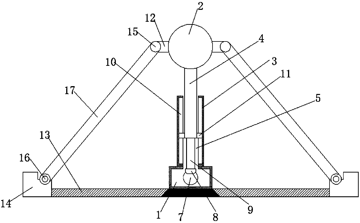 Novel solar photovoltaic panel installation fixing frame