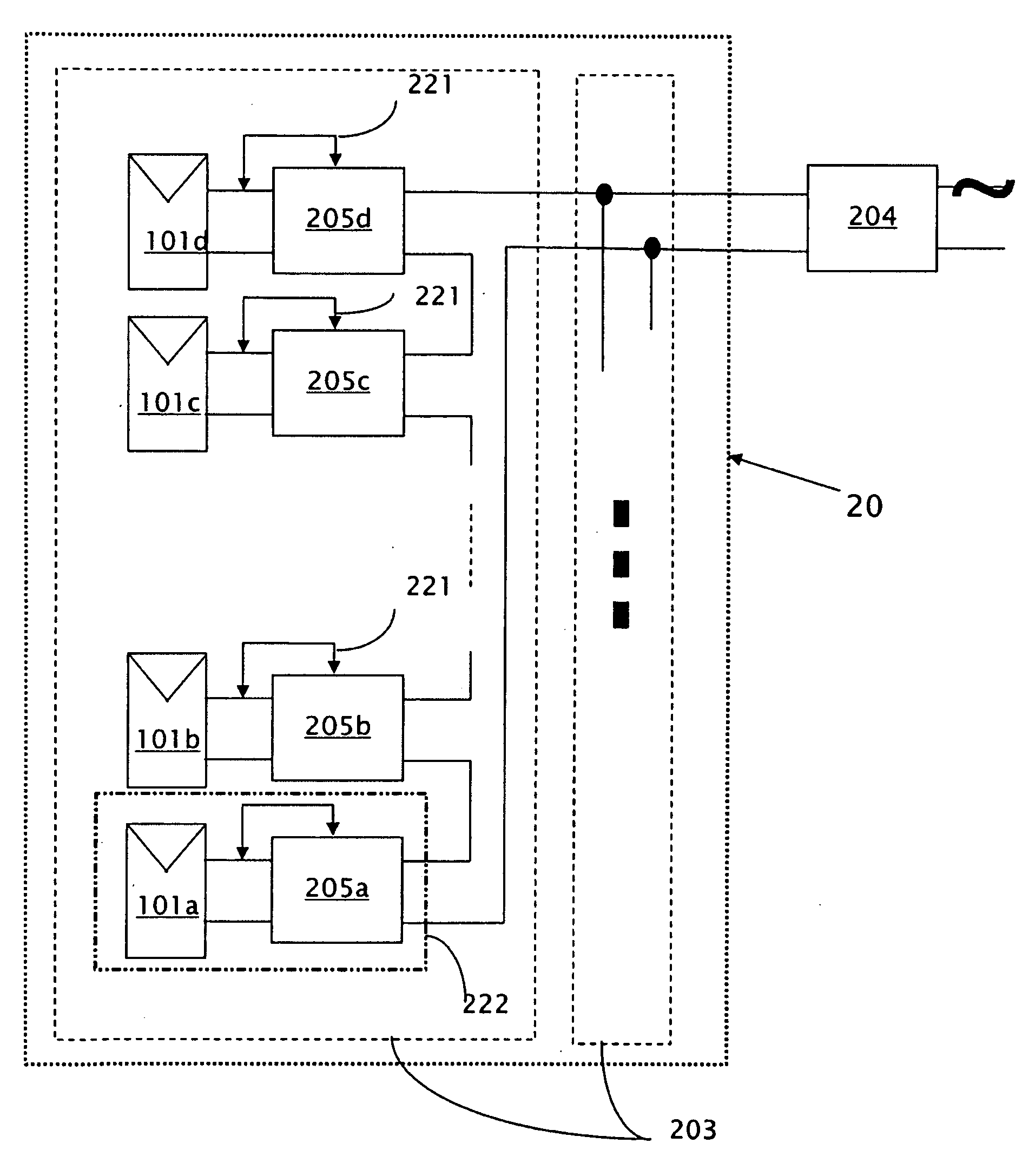 Parallel connected inverters