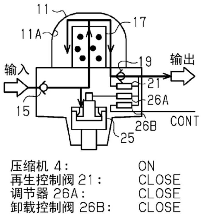 Air supply system, control method for air supply system, and control program for air supply system