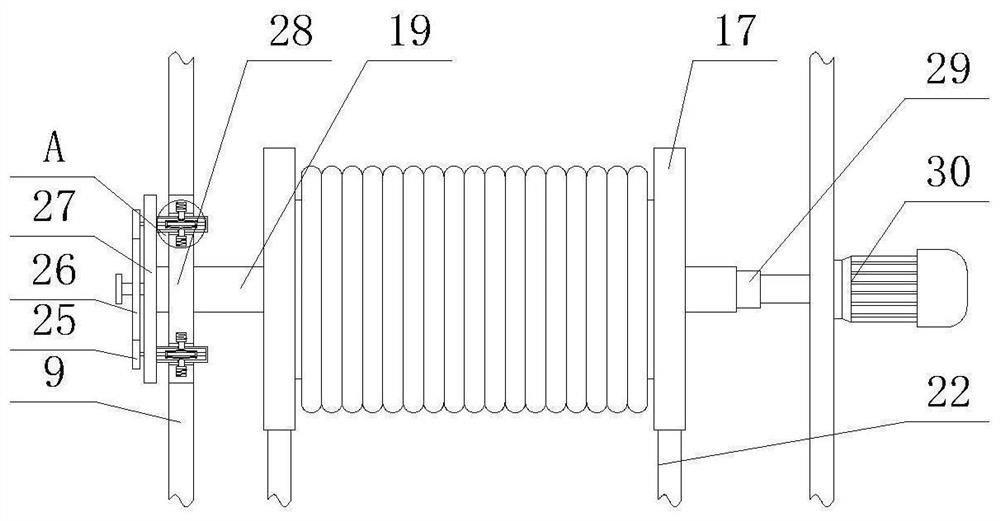 Stranding device for prestressed steel strand production and processing