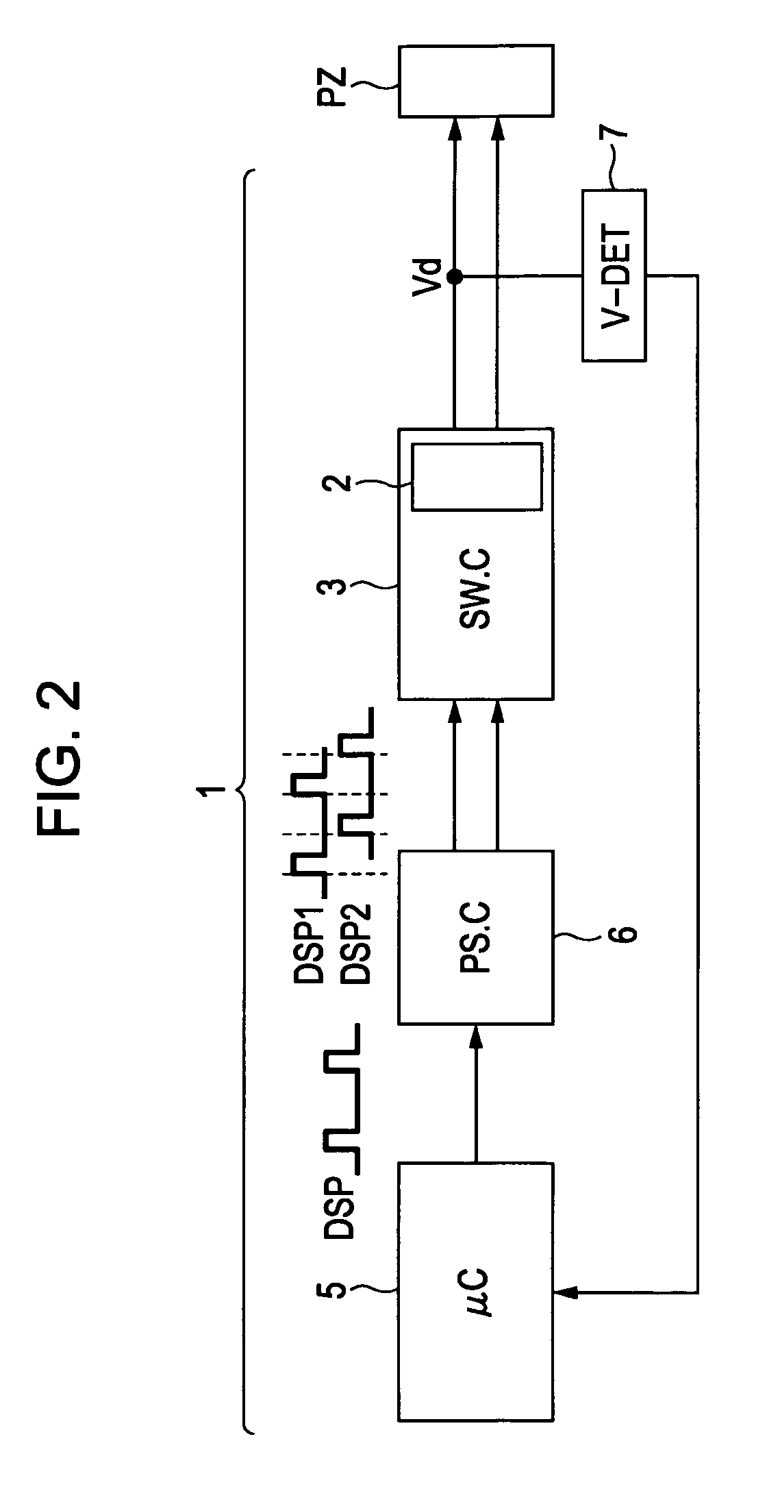 Electronic device having piezoelectric pump