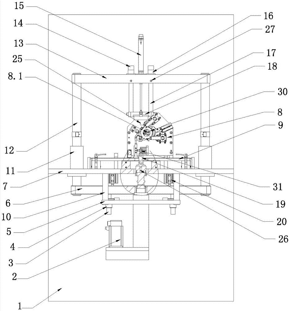 Floating press-fitting device