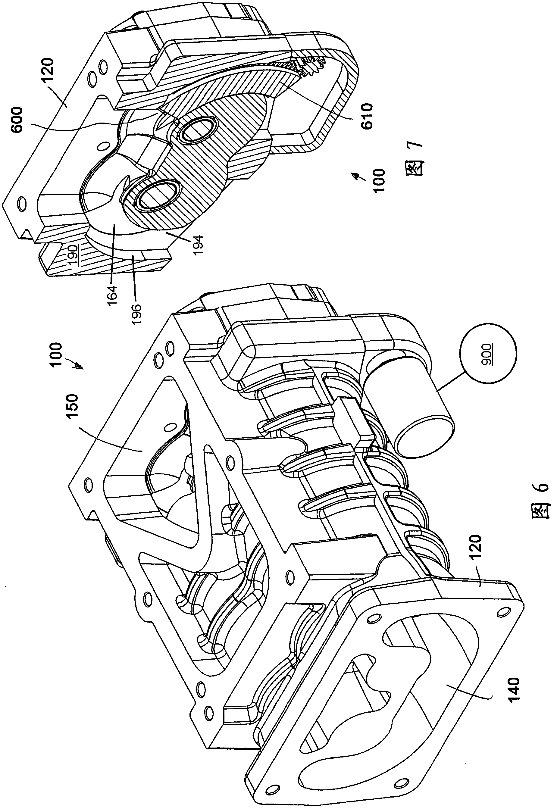 Bearing plate bleed port for roots-type superchargers