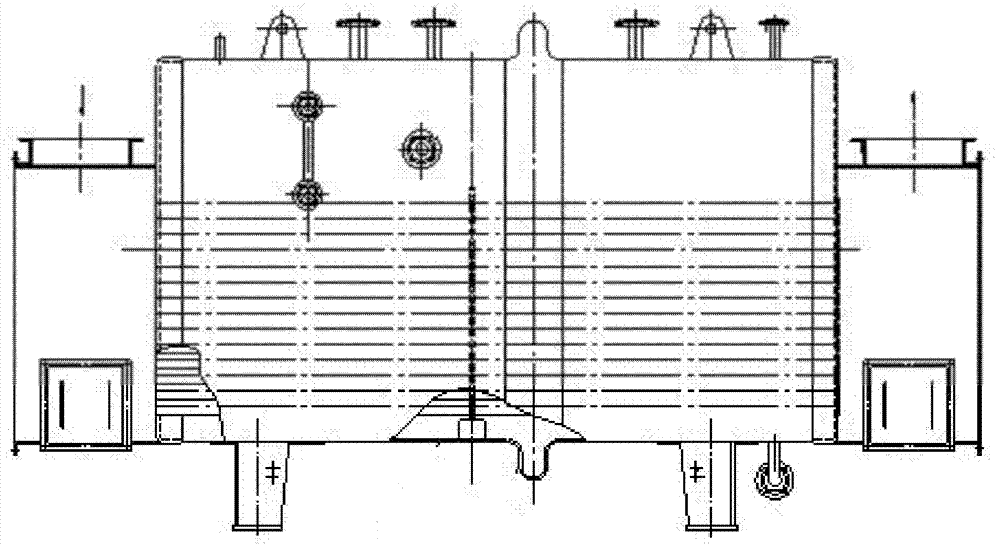 Easy-ash-discharge smoke evaporator