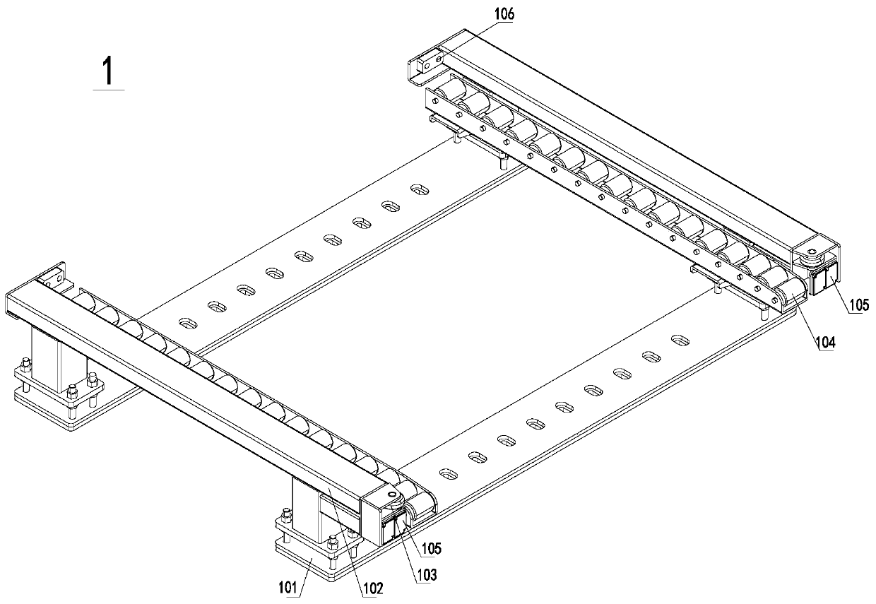 H-Frame automatic wire supply system for part transportation