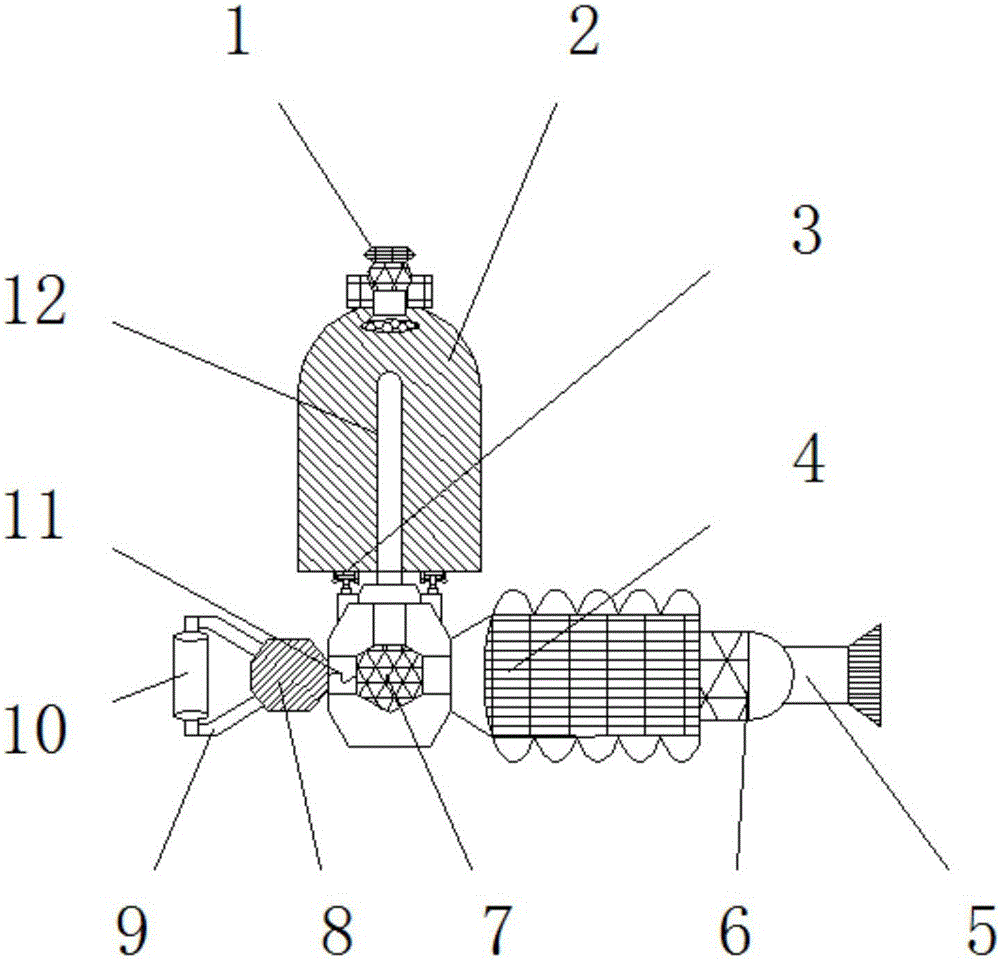 Full-automatic intelligent portable paint spraying brush