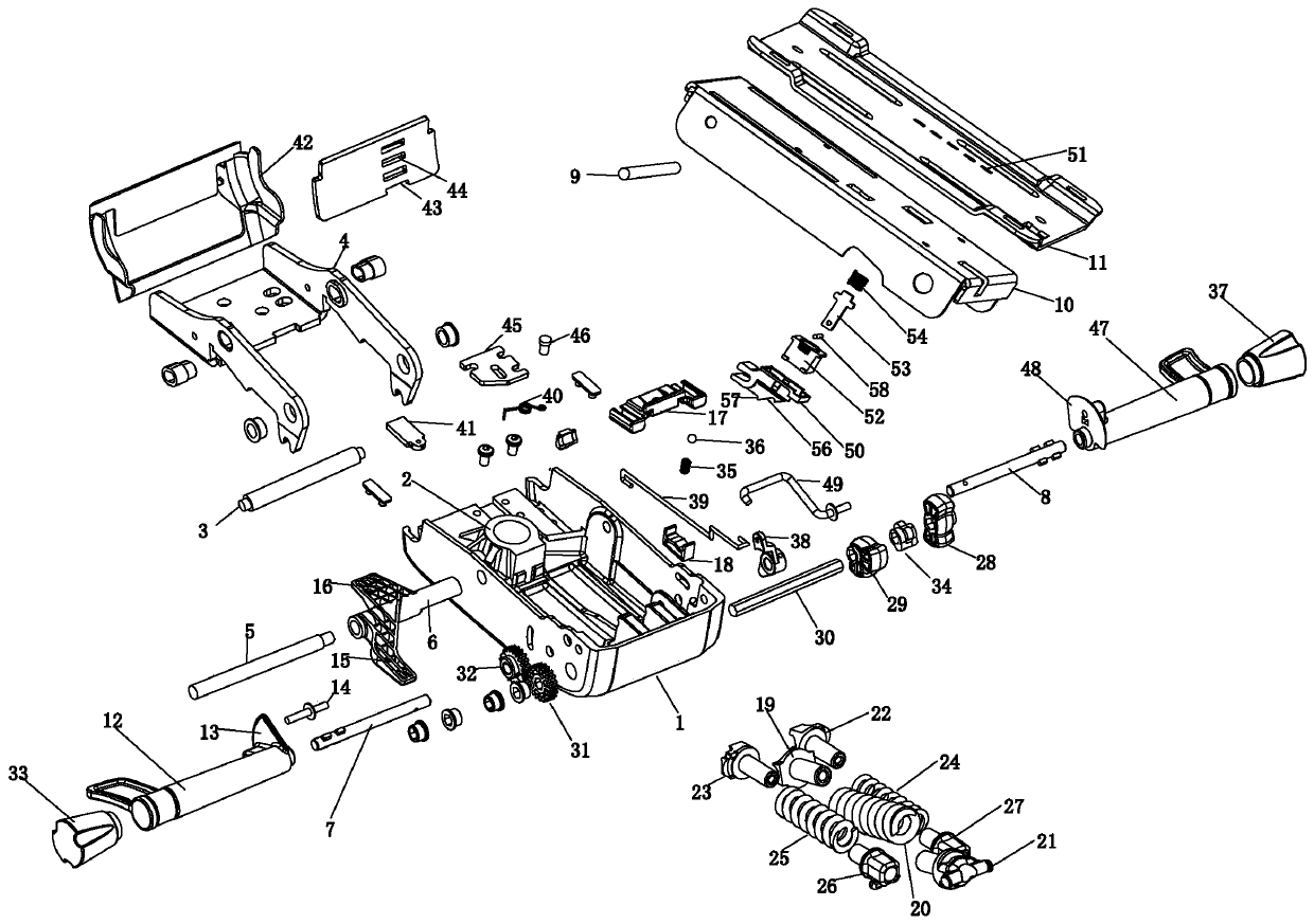 Multifunctional swivel chair tray and using method thereof