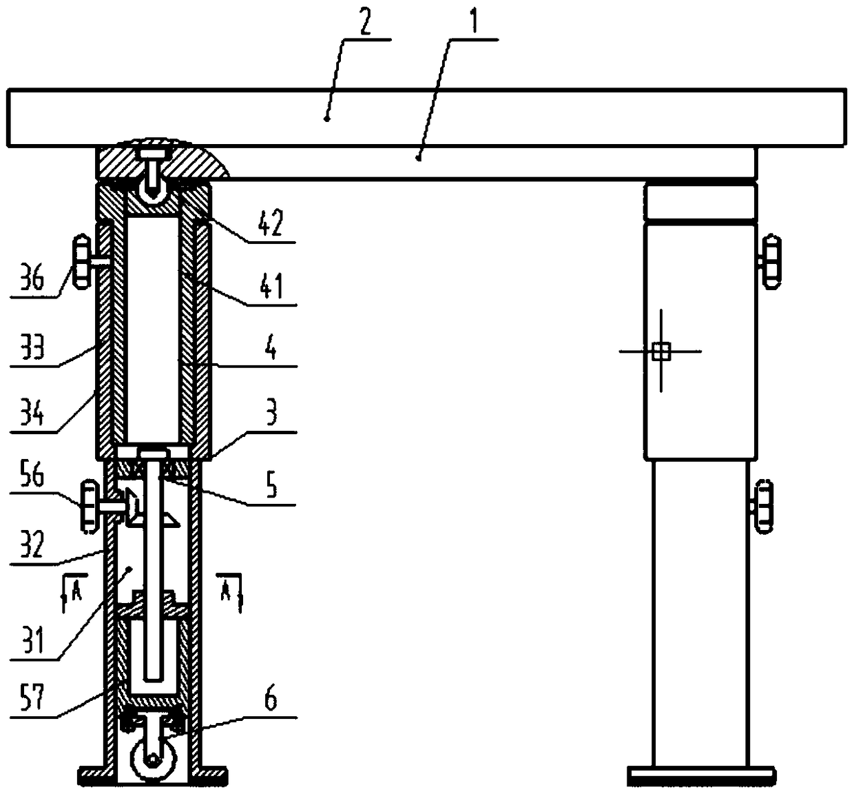 Movable teaching experiment table