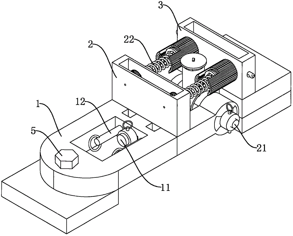 Connection structure for tractor