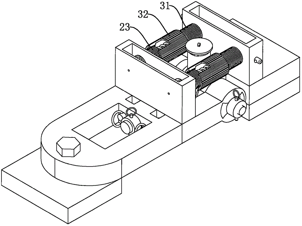 Connection structure for tractor