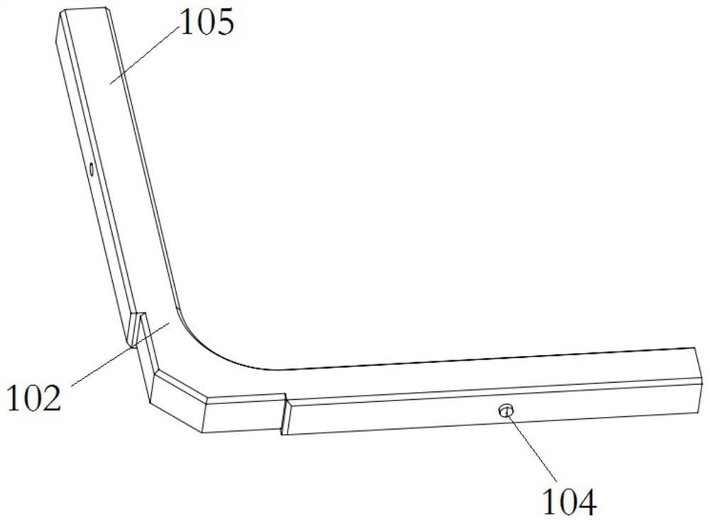 Tightening mechanism for wafer cleavage, film tightening assembly and film tightening method