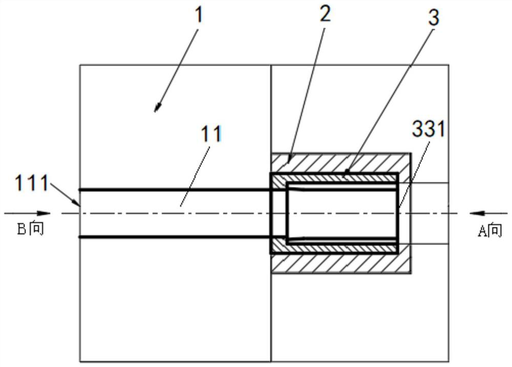 Centering and cold material pushing-out method for die holder of aluminum alloy profile extruding machine