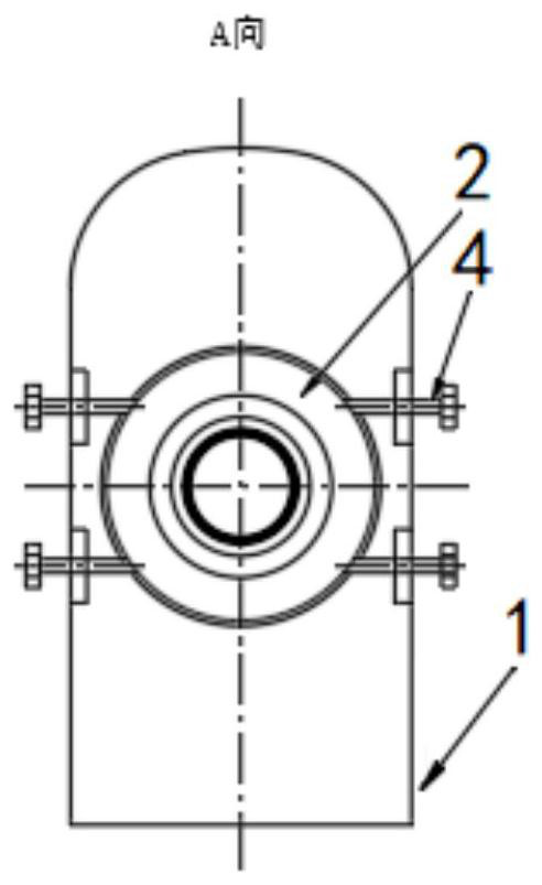 Centering and cold material pushing-out method for die holder of aluminum alloy profile extruding machine