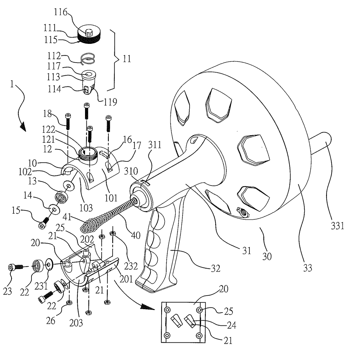 Cable Feeding Device for Drain Cleaner