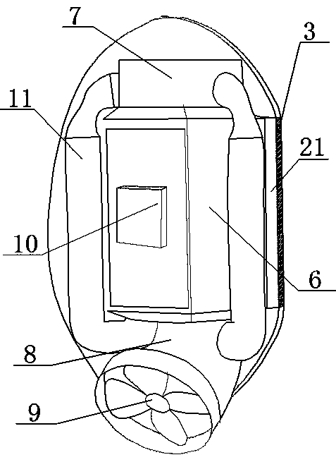 Domestic defecating deodoriser