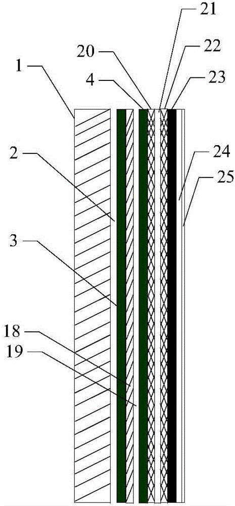 Basement indoor dampproof structure